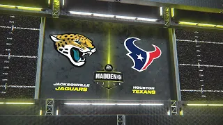 Madden NFL 24 - Jacksonville Jaguars Vs Houston Texans Simulation Week 12 All-Madden PS5 Gameplay