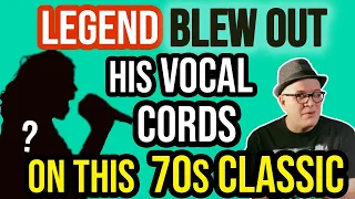 Legend DESTROYED His Vocal Cords Belting Out This 70s Classic Live in Concert! | Professor of Rock