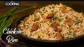 Street Style Chicken Rice | Fried Rice Recipe | Street Food | Chicken Fried Rice Recipe