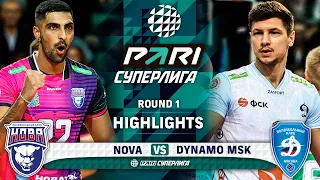 Nova vs. Dynamo MSK | Round 1 | Highlights | PARI SUPER LEAGUE 2023-2024