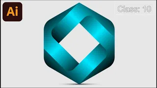 Modern Polygon Logo Design in Adobe Illustrator Tutorials | illustrator tutorial | Jammu Graphics