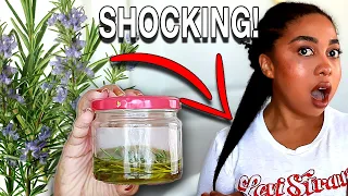 ONLY 1 INGREDIENT FOR CRAZY HAIR GROWTH! 4 WAYS TO USE ROSEMARY LEAVES FOR EXTREME HAIR GROWTH