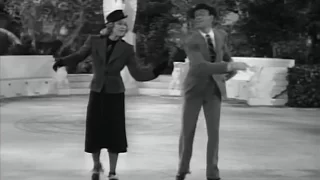 Fred Astaire & Ginger Rogers "Давайте, потанцуем" - Танец на роликах