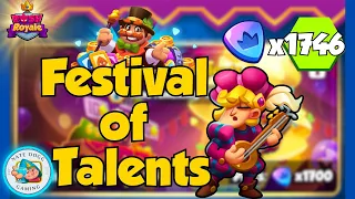 1746 SPINS for Bard in Festival of Talents! ~ Rush Royale