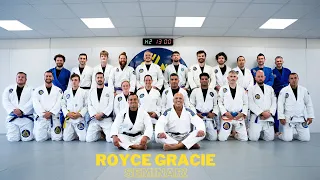 Royce Gracie Seminar 2023 at Gracie Swindon