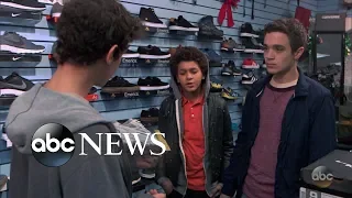 Teen boy is picked on for not being able to afford new clothes  | What Would You Do? | WWYD