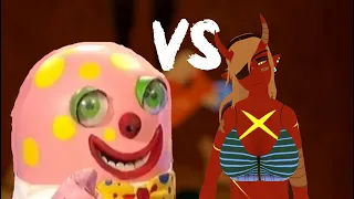 Mr.Blobby VS. Demon Girl [VRChat]