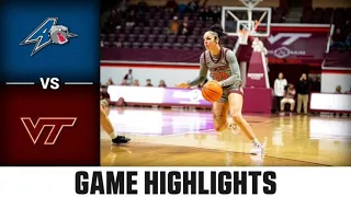 UNC Asheville vs. Virginia Tech Women's Basketball Highlights (2022-23)