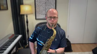 2024-2025 TMEA Texas All-State Jazz Saxophone Etude 3 (Bossa) - Dr. Justin Pierce, tenor saxophone