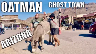 OATMAN ARIZONA GHOST TOWN/BURROS/DONKEY