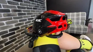 Kask HJC kask Furion 2 0 - jak zakładać? Semi aero