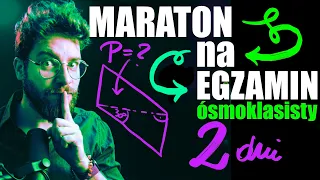 Pole równoległoboku🍀Za 2 dni EGZAMIN ÓSMOKLASISTY z MATEMATYKI 2024❗️