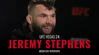 UFC Vegas 24: Jeremy Stephens full media day interview