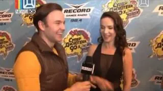 Natalia Oreiro in Russia 2014 Супердискотека 90-х interview RMB