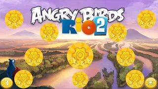 Angry Birds Rio 2| How to find all 10 hidden golden Gears| Complete| FULL HD