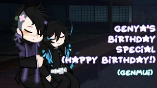 | Happy Birthday Genya! | B-Day Special | Genmui | ♡♡ |
