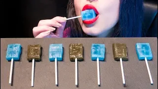 ASMR: Danish Candy Lollipops | NO CRACKING Sounds 🍭 🇩🇰 ~ Relaxing Eating [No Talking|V]😻