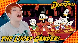 He's SO COOL!!!! Ducktales 1x06 Episode 6: The House of the Lucky Gander! Reaction