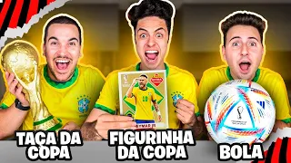 QUEM ACHAR OS OBJETOS DA COPA MAIS RAPIDO, VENCE!