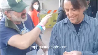 Richard Linklater signs autographs for TopPix