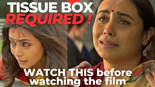 I CRIED for 30 MINUTES watching THIS MOVIE ! Mrs. Chatterjee Vs Norway Movie Review | Rani Mukerji