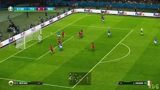 eFootball PES 2021 - Italy vs Wales - UEFA EURO 2020 Gameplay (PS5 UHD) [4K60FPS]