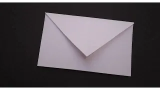 COMO DOBRAR ENVELOPE DE PAPEL - Origami Passo a Passo