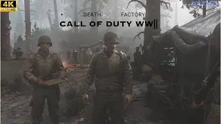 DEATH FACTORY 1944 | Realistic Immersive Ultra Graphics Gameplay [4K 60FPS UHD] Call of Duty: WWII