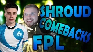 SHROUD RETURNS TO CSGO | FPL