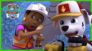 Big Truck Pups Stop a Flood | PAW Patrol | Cartoons for Kids