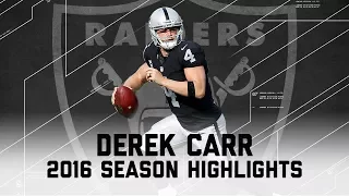 Derek Carr's Best Highlights from the 2016 Season | NFL