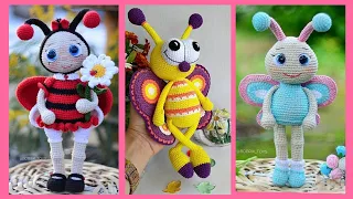 Cute amigurumi crochet Bee 🐝 patterns ideas || Amigurumi crochet Bee Hand knitted patterns
