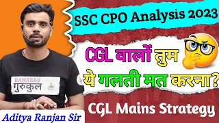 CGL Mains Last Minute Tips| Aditya Ranjan Sir|