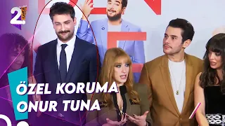 Onur Tuna, Film Galasında Özel Korumaya Benzetildi | Müge ve Gülşen'le 2. Sayfa 89.Bölüm