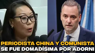 ADORNI ULTRA DOMÓ A PERIODISTA COMUNISTA DE CHINA