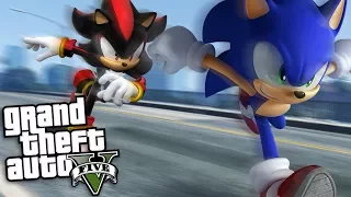 GTA 5 Mods - THE ULTIMATE SONIC MOD w/ SONIC & SHADOW (GTA 5 PC Mods Gameplay)