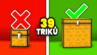 39 NEJLEPŠÍCH triků do Minecraftu