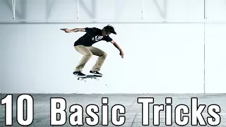 10 Skateboard Tricks EVERY Skateboarder Should know
