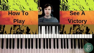 See A Victory // Elevation Worship (Keyboard Cover & Tutorial) Piano breakdown