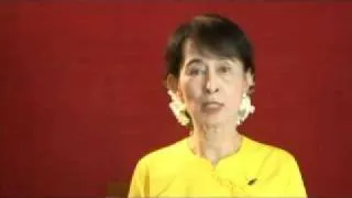 Message from Aung Saan Suu Kyi