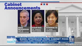 President-elect Biden introduces more Cabinet picks