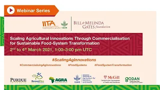 Scaling Agricultural Innovations Through Commercialization for Sustainable Food-System Transformatio