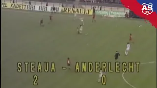 Steaua – Anderlecht, 3-0! Meciul ce o ducea pe Steaua în finala Cupei Campionilor!