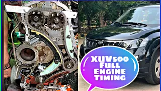 XUV500 FULL ENGINE TIMING FULL DETAILS #automobile #100