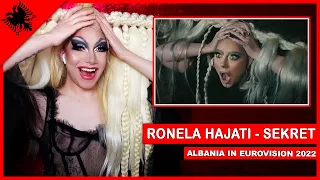Ronela Hajati - Sekret (REVAMP) - Albania 🇦🇱 | American Reacts to Eurovision 2022
