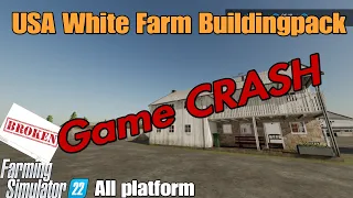 USA White Farm Buildingpack/ MOD has been updated  /All platforms / See update