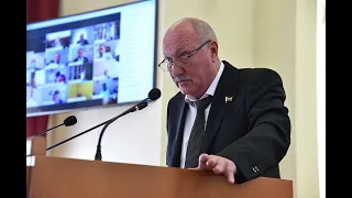Сергей Косинов о позиции фракции по проекту закона о публичной власти