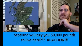 American Reacts to These Scottish Islands Will Pay You £50,000 To Live There REACTION