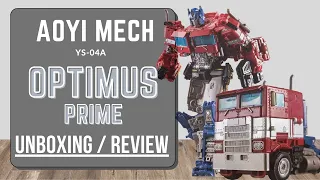 Eng. [Unboxing and Review] AOYI Mech Optimus Prime