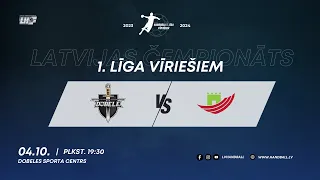 ZRHK Dobele/DSS - Salaspils SS | Handbola 1. līga vīriešiem | Latvijas čempionāts 2023/2024